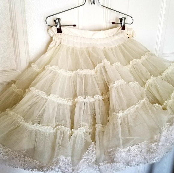 Vintage Other - *SOLD* Vtg Crinoline Petticoat